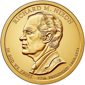 2016 1-dollar - S - Richard M Nixon reverse